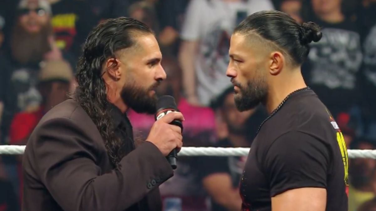 Seth Rollins and Roman Reigns