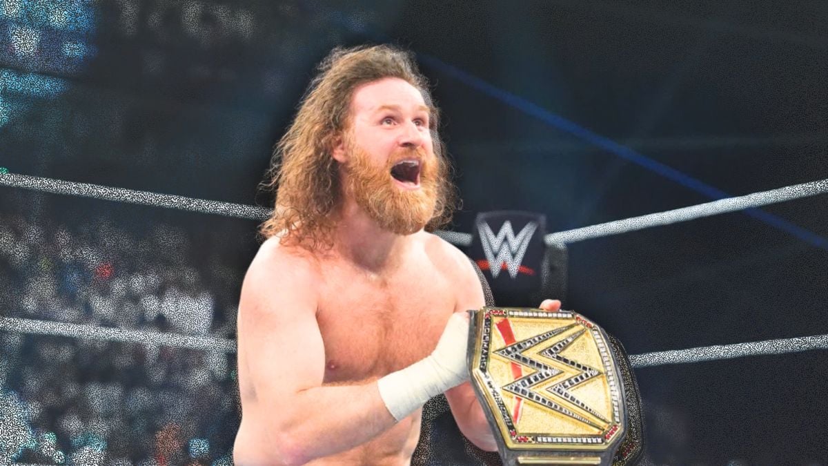 Sami Zayn First WWE Title Defense