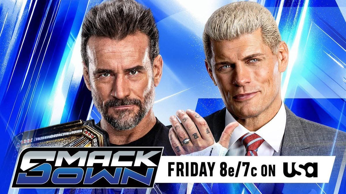 CM Punk & Cody Rhodes Face-Off Announced for WWE SmackDown (7/31)