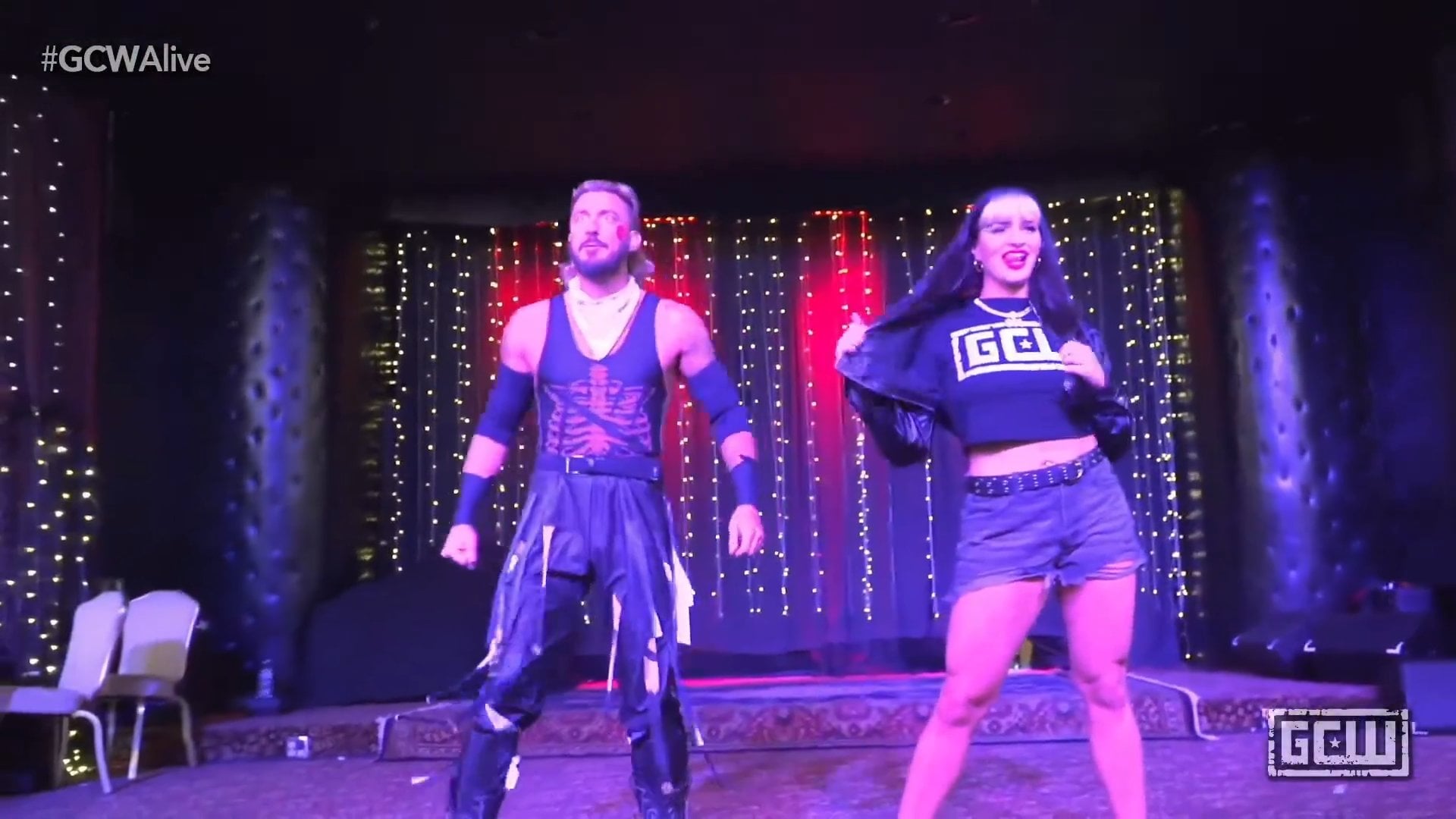 Mance Warner and Steph De Lander