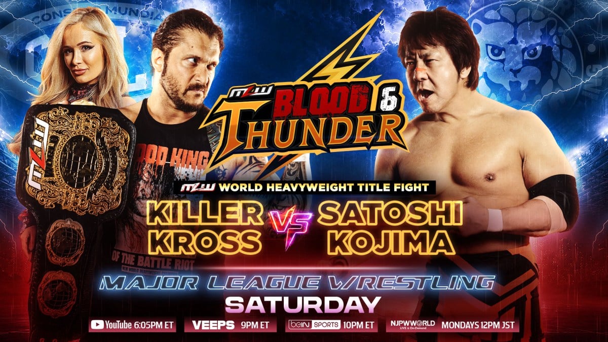 MLW Blood & Thunder Preview: Kross vs Kojima (8/8/26)
