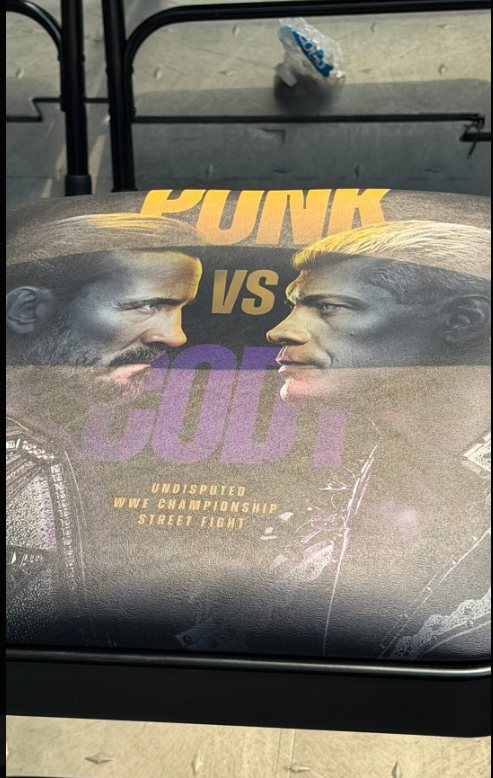 Punk vs Cody Street Fight at SummerSlam Chair