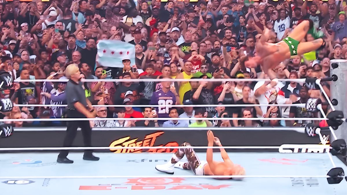 CM Punk SummerSlam Moonsault
