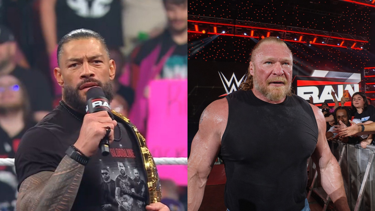 Roman Reigns Breaks Character To Thank Brock Lesnar