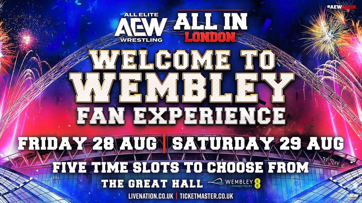 AEW All in London Wembley Fan Experience