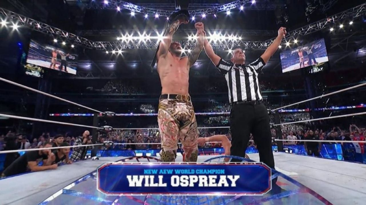 Will Ospreay Wins The AEW World Title