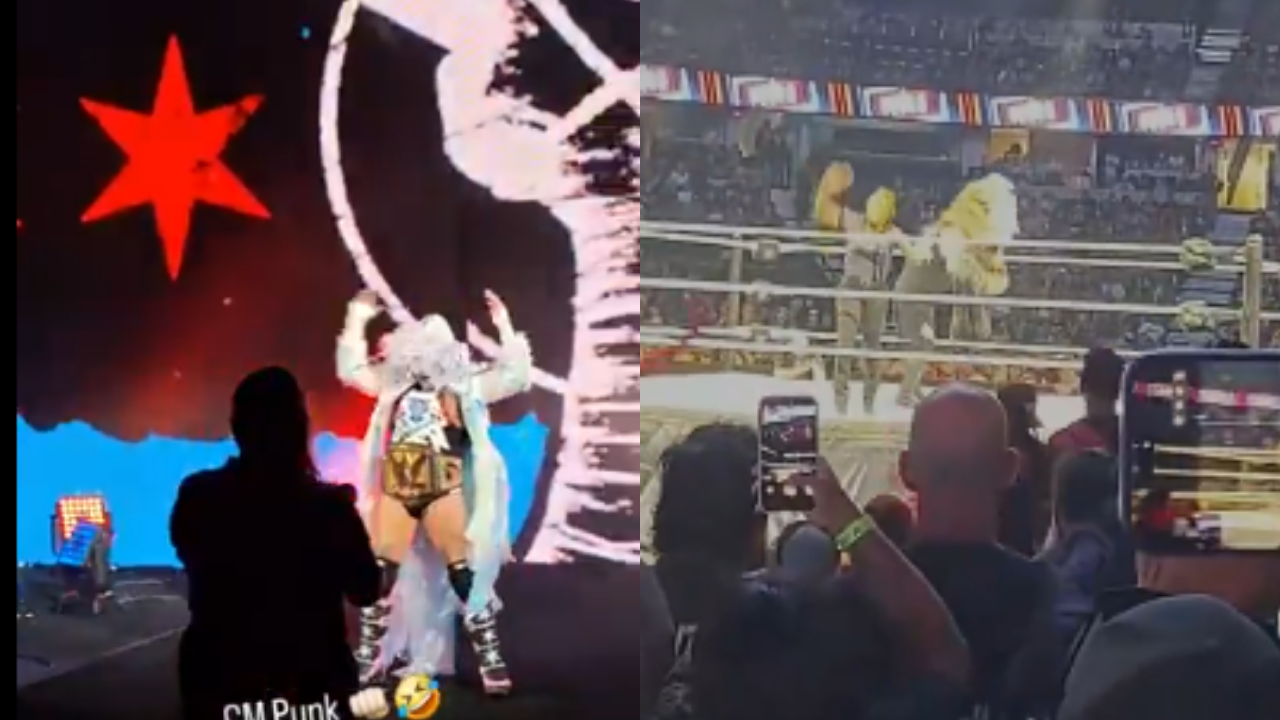 CM Punk Wearing IYO SKY’s Robe Among Bizarre Things That Happened At WWE Live Event