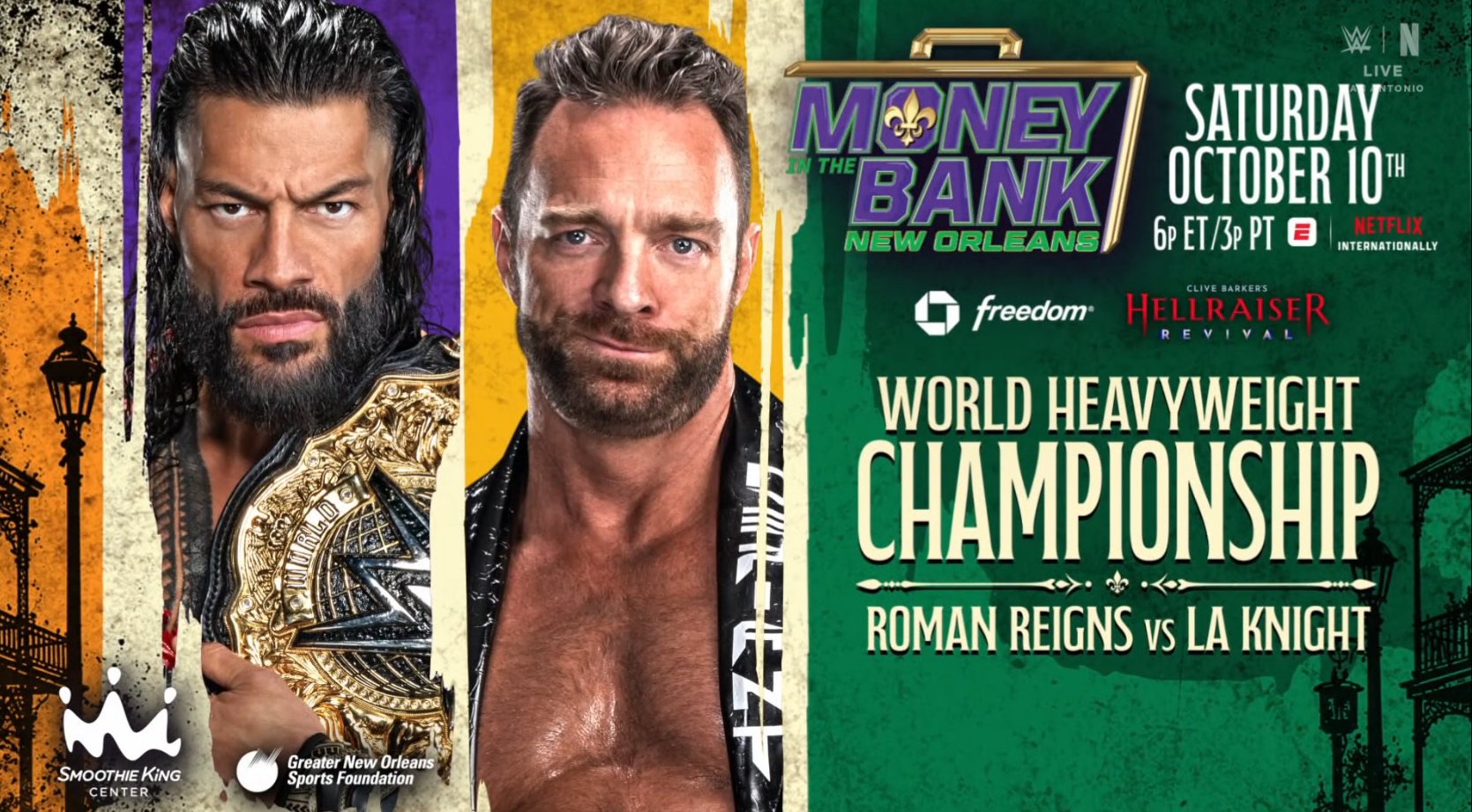 Money In The Bank Puts Reigns’ Title Streak On The Line