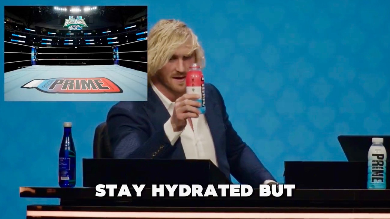 Logan Paul Says Fans Hating PRIME’s WWE Ring Logo Was The Point