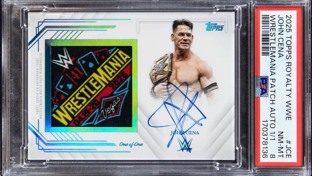 John Cena Card Sells For $329,400 To Set Wrestling Record