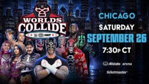 WWE and AAA stars at Worlds Collide