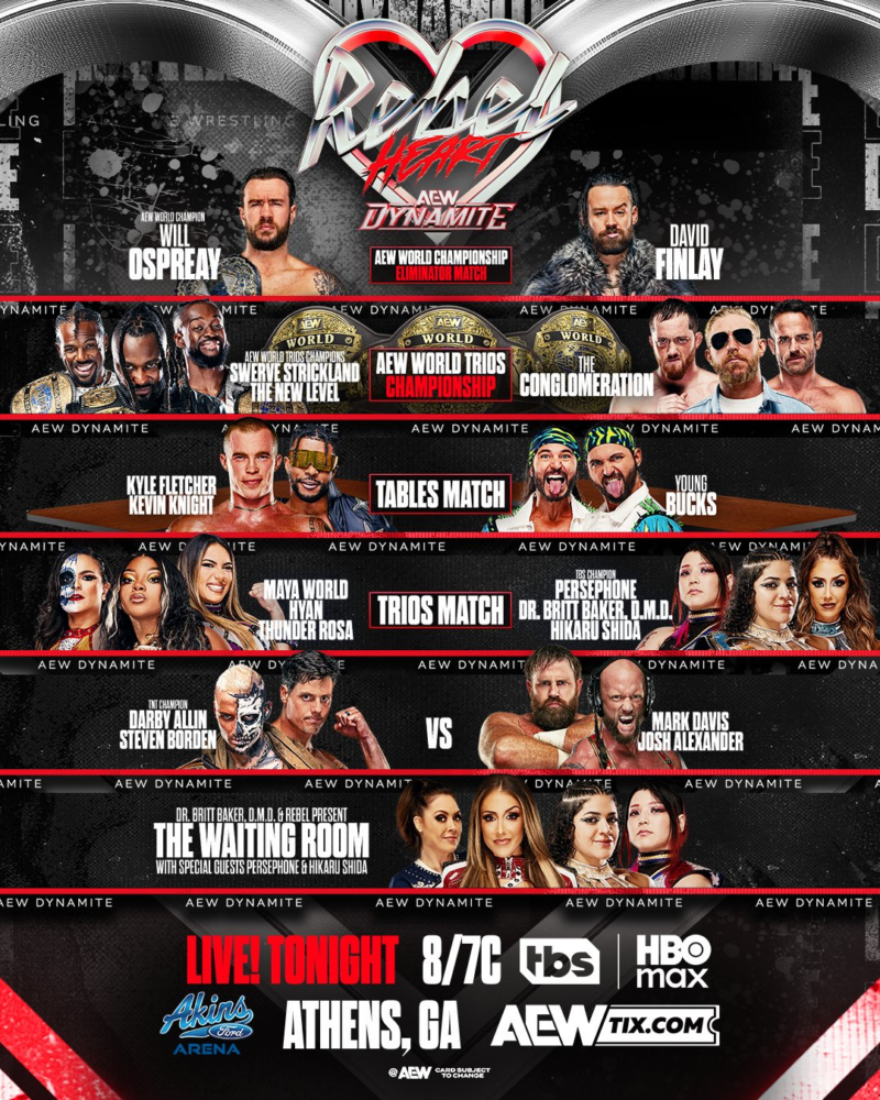 AEW Rebel Heart Dynamite Preview