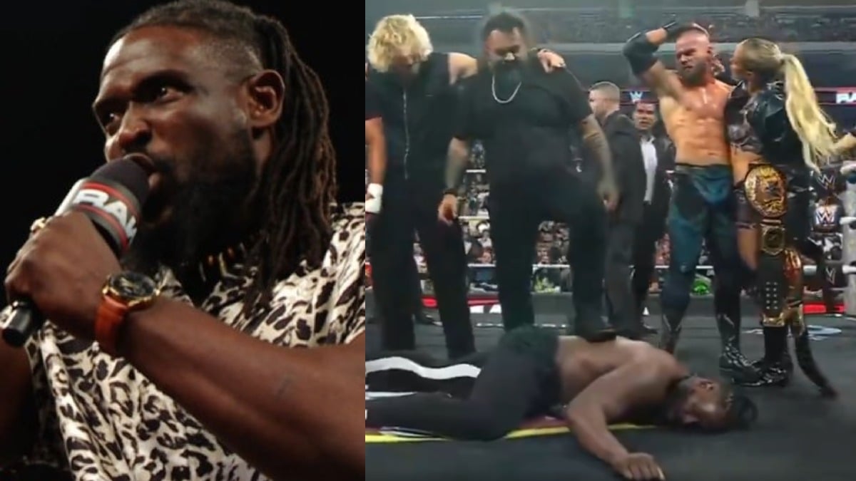 Oba Femi Fires Back At Bronson Reed After Viral WWE Raw Incident