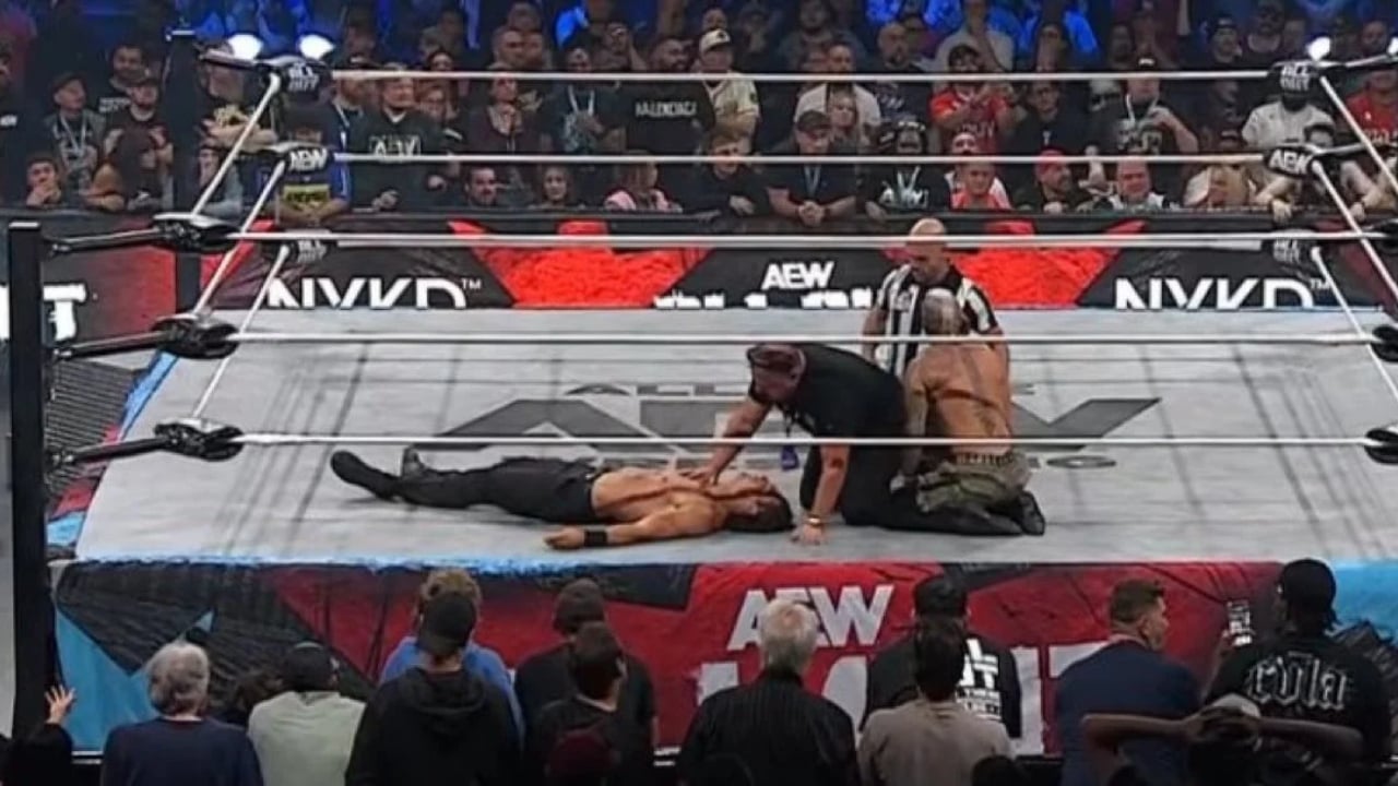 Steven Borden Suffers Scary Injury During AEW All Out Match