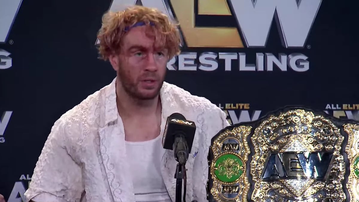 Will Ospreay Books Next AEW Title Defence During All Out Media Scrum