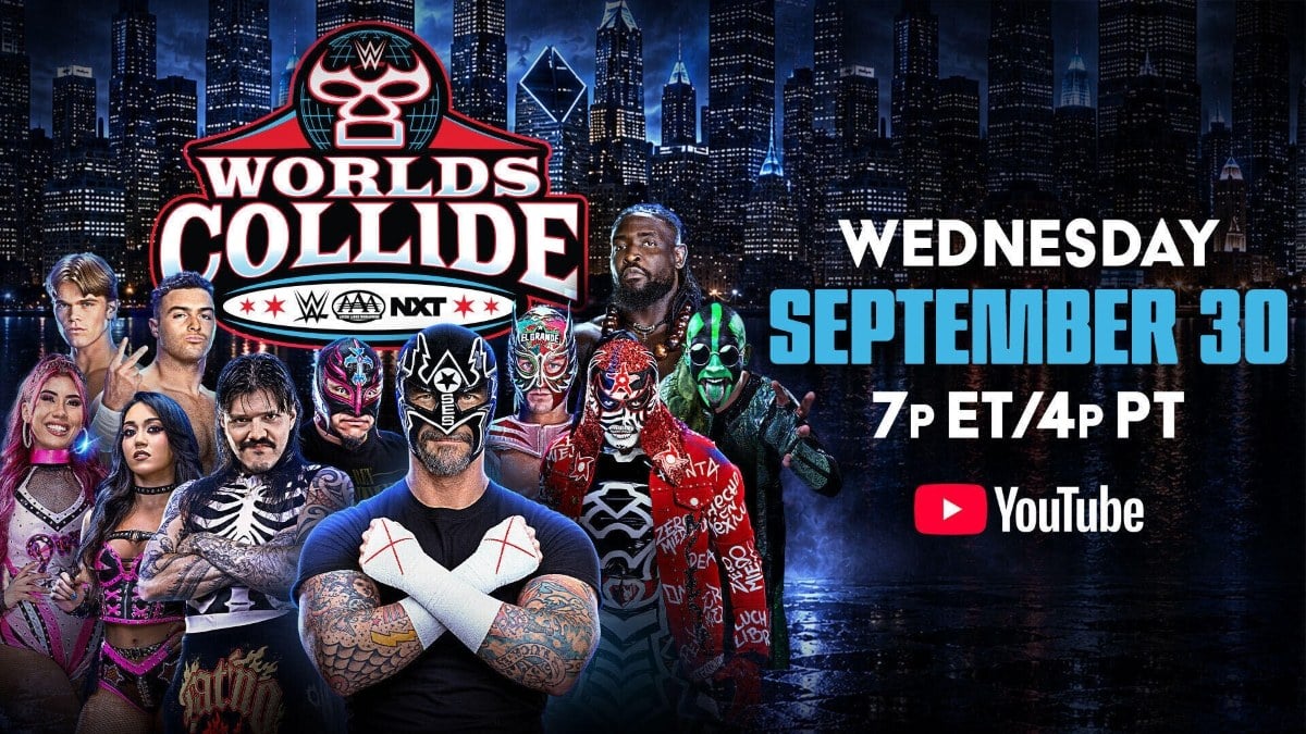 WWE Worlds Collide Spoilers Airing On 9/30/2026