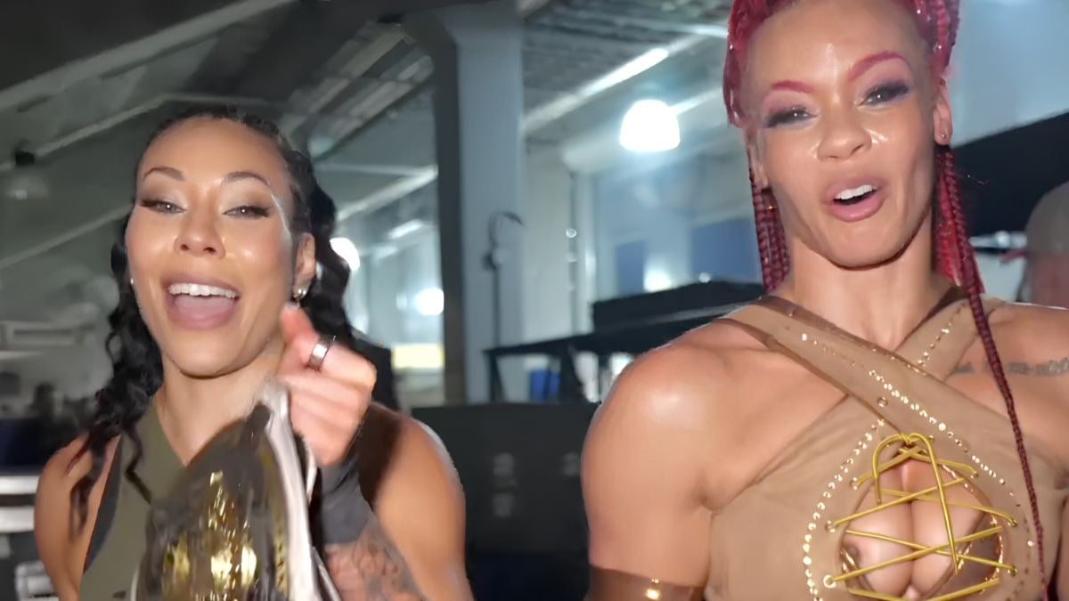 Michin Reacts To First WWE Title Win In Her Hometown