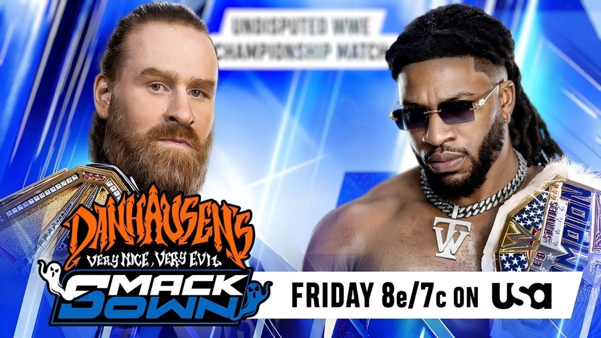 Sami Zayn Defends WWE Title Against Trick Williams On SmackDown