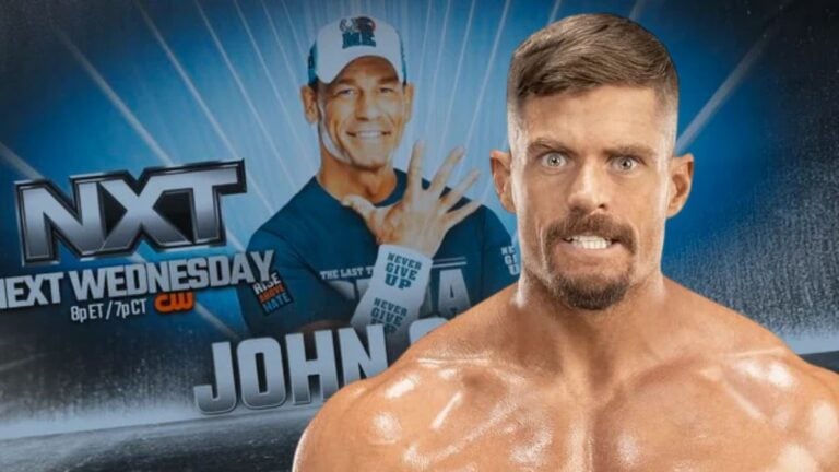 NXT Champion Mocks Roster For Marking Out Over John Cena