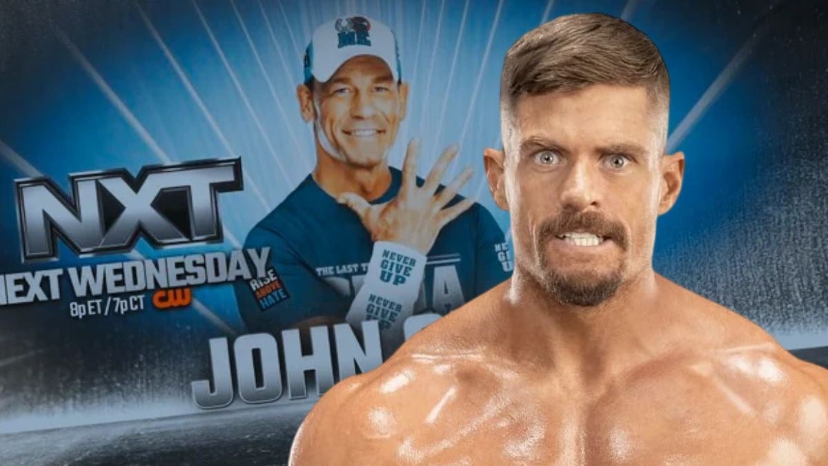 NXT Champion Mocks Roster For Marking Out Over John Cena