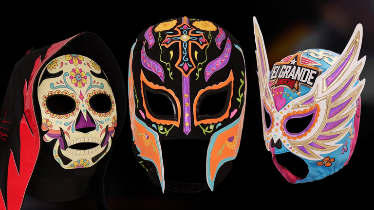 WWE Shop Launches Día de Muertos AAA Mega Title And Lucha Masks