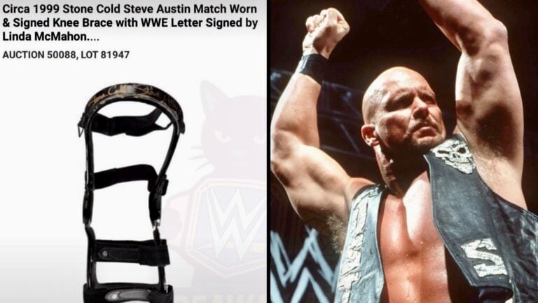 Stone Cold Steve Austin Knee Brace Sells For $225,700