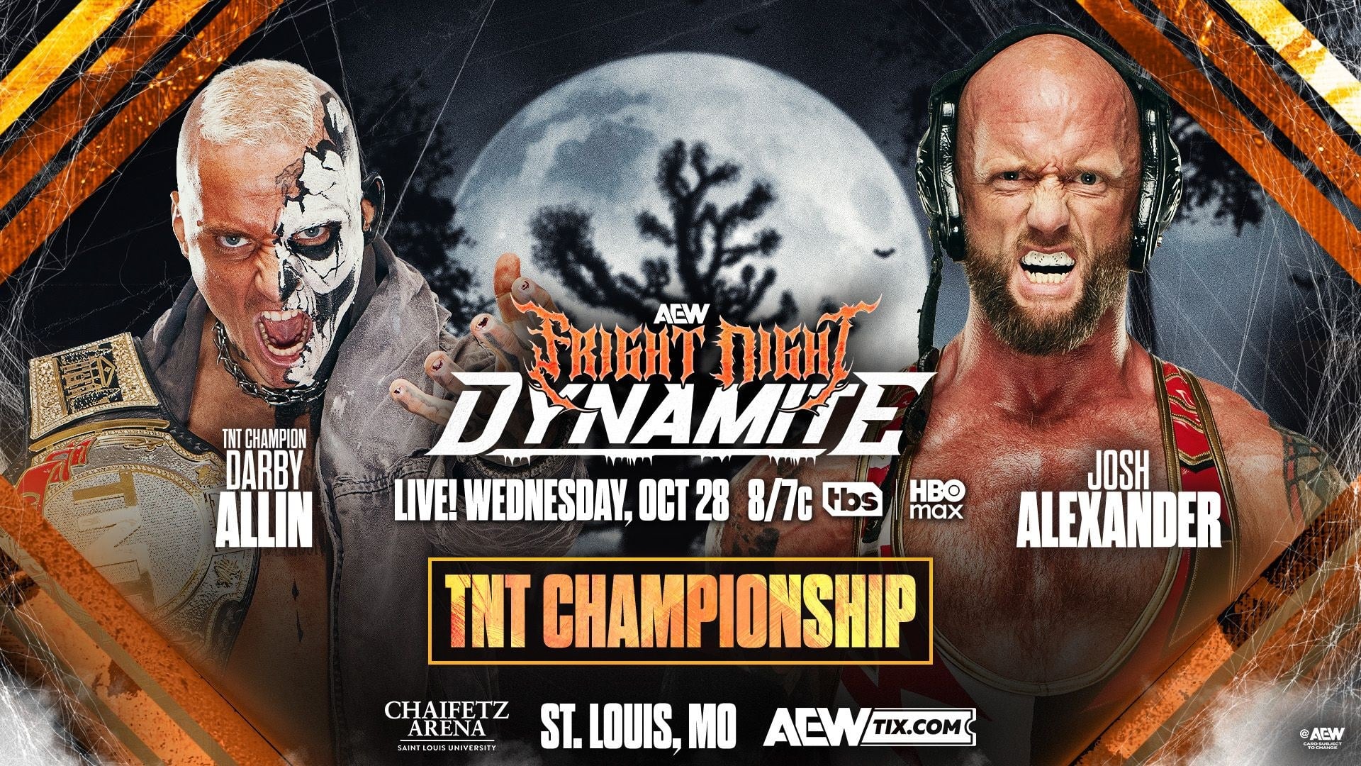 AEW Fright Night Dynamite Tonight Card, Start Time, How To Watch