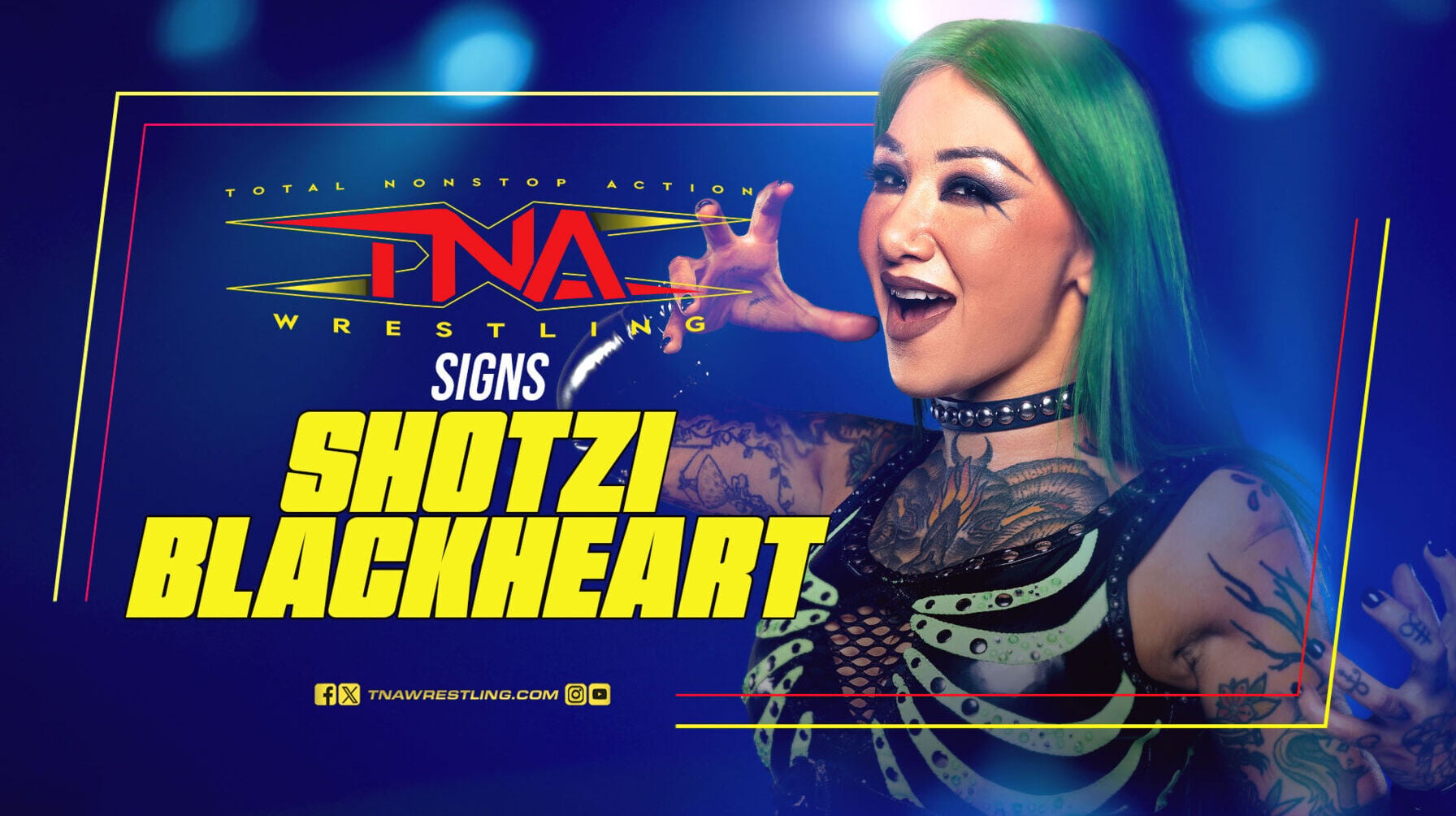 Shotzi Blackheart Officially Signs With TNA Wrestling