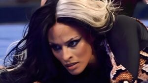 Xelina, formerly Zelina Vega, in the ring during a WWE match