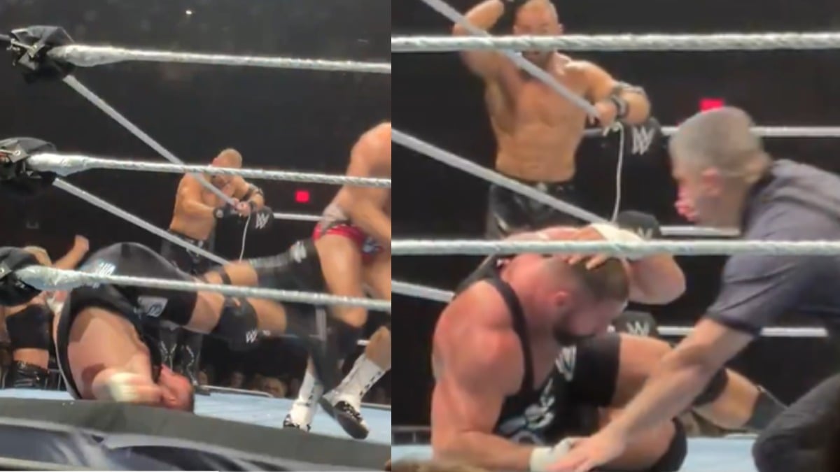 Photo: sescoops.com Bron Breakker Suffers Nasty Fall During WWE Live Event