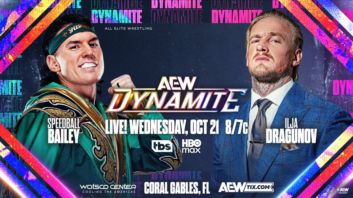 Ilja Dragunov Gets Speedball Mike Bailey For AEW Debut