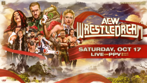AEW WrestleDream 2026 poster for the October 17 pay-per-view
