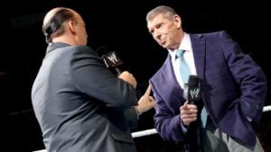 Paul Heyman and Vince McMahon. Photo: WWE.com