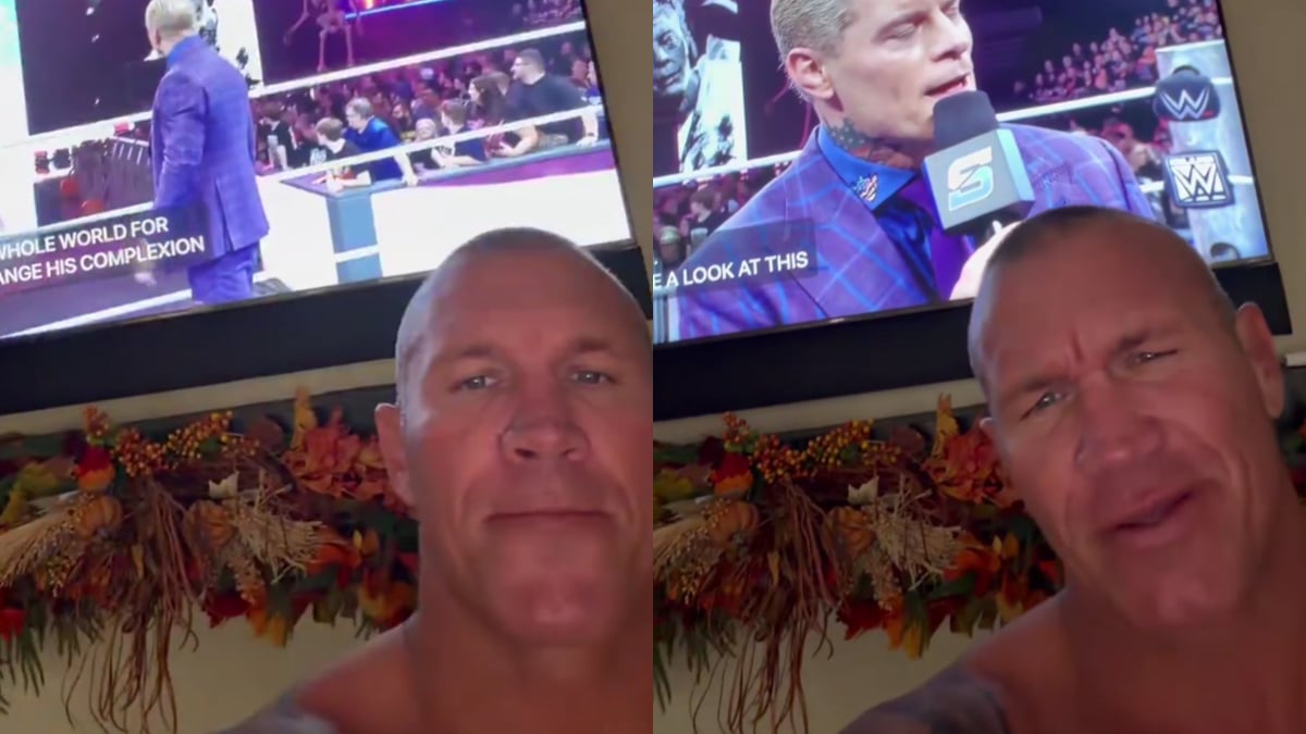 Randy Orton Reacts To Cody Rhodes' Promo Live From Home