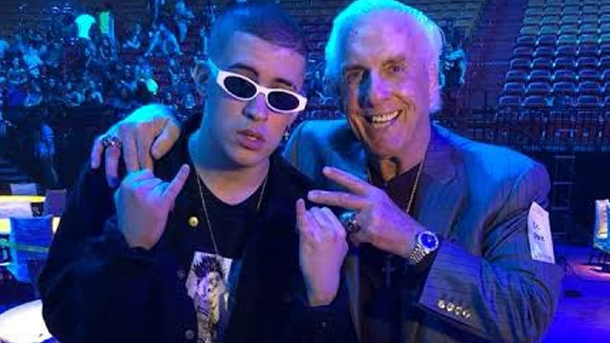 Ric Flair and Bad Bunny