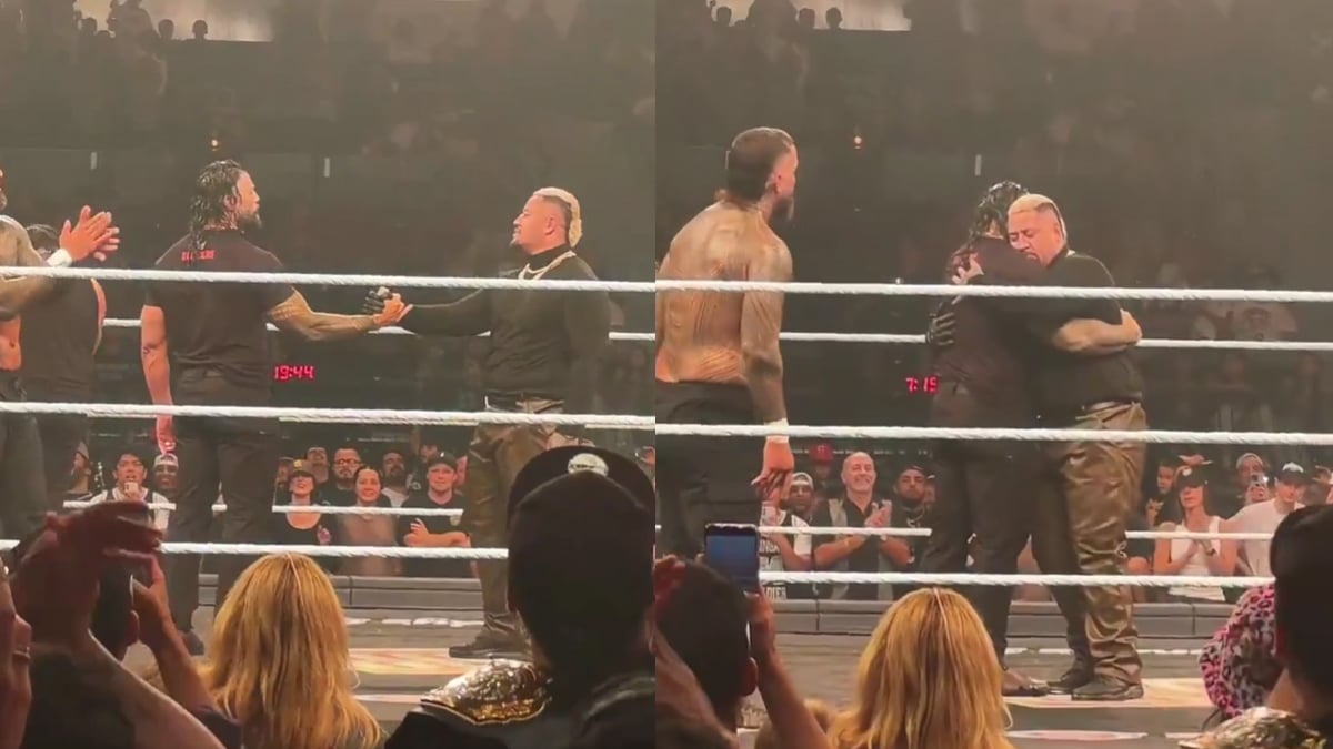 Roman Reigns & Solo Sikoa Share Heartwarming Moment After RAW